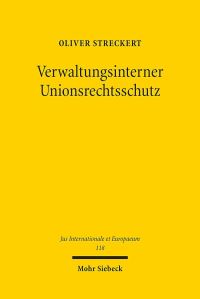Book Cover for Verwaltungsinterner Unionsrechtsschutz by Brian E Gates