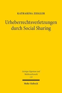 Book Cover for Urheberrechtsverletzungen Durch Social Sharing by Brian E Gates