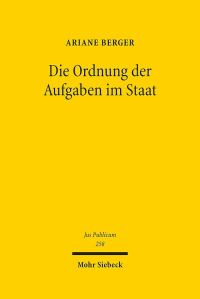 Book Cover for Die Ordnung Der Aufgaben Im Staat by Brian E Gates