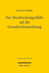Book Cover for Der Abschreckungseffekt Auf Die Grundrechtsausubung by Brian E Gates
