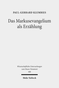 Book Cover for Das Markusevangelium Als Erzahlung by PaulGerhard Klumbies