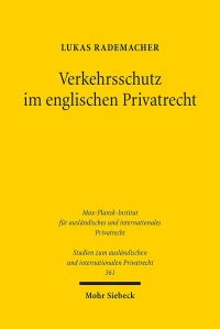 Book Cover for Verkehrsschutz Im Englischen Privatrecht by Brian E Gates