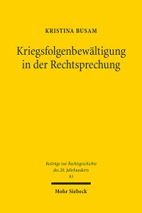 Book Cover for Kriegsfolgenbewaltigung in Der Rechtsprechung by Brian E Gates