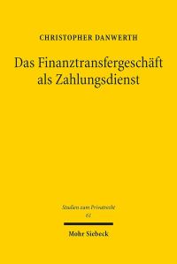 Book Cover for Das Finanztransfergeschaft Als Zahlungsdienst by Brian E Gates