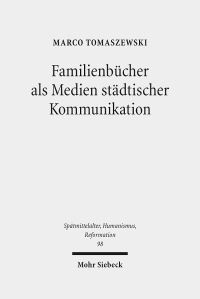 Book Cover for Familienbucher Als Medien Stadtischer Kommunikation by Brian E Gates