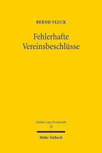 Book Cover for Fehlerhafte Vereinsbeschlusse by Brian E Gates