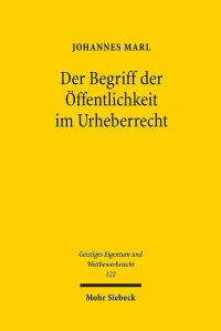 Book Cover for Der Begriff Der Offentlichkeit Im Urheberrecht by Brian E Gates