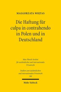 Book Cover for Die Haftung Fur Culpa in Contrahendo in Polen Und in Deutschland by Brian E Gates