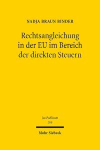 Book Cover for Rechtsangleichung in Der EU Im Bereich Der Direkten Steuern by Brian E Gates