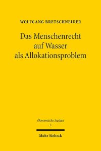 Book Cover for Das Menschenrecht Auf Wasser Als Allokationsproblem by Brian E Gates