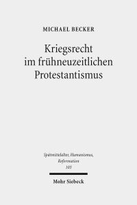 Book Cover for Kriegsrecht Im Fruhneuzeitlichen Protestantismus by Brian E Gates