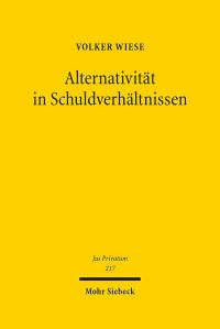 Book Cover for Alternativitat in Schuldverhaltnissen by Brian E Gates