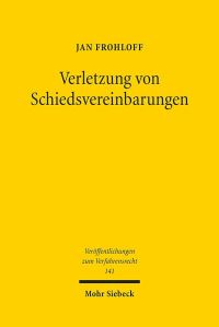 Book Cover for Verletzung Von Schiedsvereinbarungen by Brian E Gates