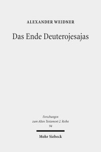 Book Cover for Das Ende Deuterojesajas by Brian E Gates
