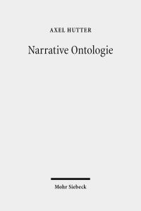 Book Cover for Narrative Ontologie by Brian E Gates