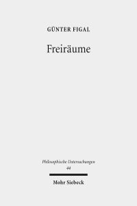 Book Cover for Freiraume by Gunter Figal