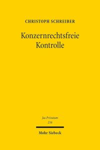 Book Cover for Konzernrechtsfreie Kontrolle by Brian E Gates