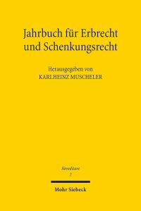 Book Cover for Jahrbuch Fur Erbrecht Und Schenkungsrecht by Brian E Gates