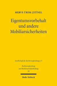 Book Cover for Eigentumsvorbehalt Und Andere Mobiliarsicherheiten by Merve Urem Cetinel