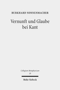 Book Cover for Vernunft Und Glaube Bei Kant by Burkhard Nonnenmacher