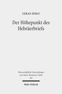 Book Cover for Der Hohepunkt Des Hebraerbriefs by Lukas Stolz