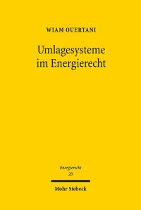 Book Cover for Umlagesysteme Im Energierecht by Wiam Ouertani