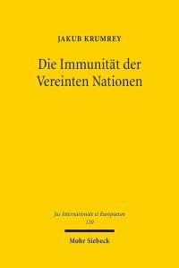 Book Cover for Die Immunitat Der Vereinten Nationen by Jakub Krumrey