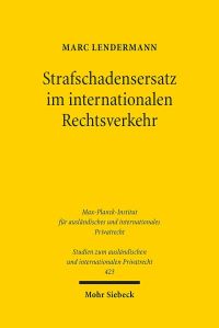 Book Cover for Strafschadensersatz Im Internationalen Rechtsverkehr by Marc Lendermann