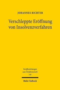 Book Cover for Verschleppte Eroffnung Von Insolvenzverfahren by Johannes Richter