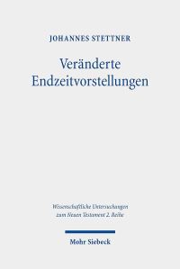 Book Cover for Veranderte Endzeitvorstellungen by Johannes Stettner