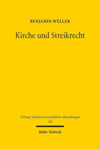 Book Cover for Kirche Und Streikrecht by Benjamin Weller