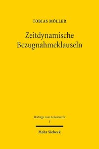 Book Cover for Zeitdynamische Bezugnahmeklauseln by Tobias Moller