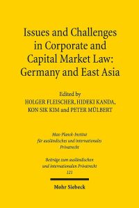 Book Cover for Issues and Challenges in Corporate and Capital Market Law: by Peter Mulbert, Kon Sik Kim, Hideki Kanda, Holger Fleischer