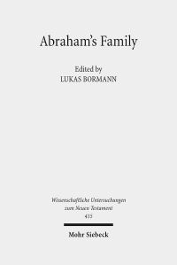 Book Cover for Abraham's Family by Lukas Bormann