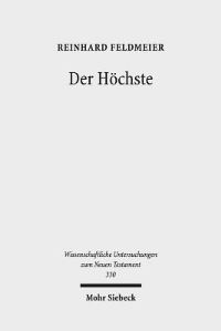Book Cover for Der Hochste by Reinhard Feldmeier