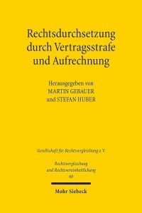 Book Cover for Rechtsdurchsetzung Durch Vertragsstrafe Und Aufrechnung by Stefan Huber, Martin Gebauer