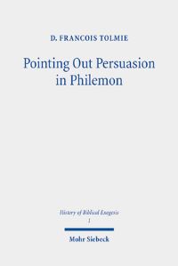 Book Cover for Pointing Out Persuasion in Philemon by D Francois Tolmie