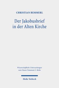 Book Cover for Jakobusbrief in Der Alten Kirche by Christian Bemmerl