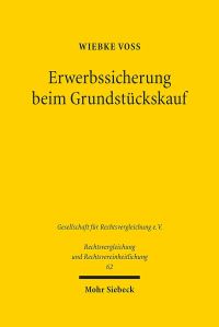 Book Cover for Erwerbssicherung Beim Grundstuckskauf by Wiebke Voss