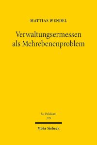 Book Cover for Verwaltungsermessen Als Mehrebenenproblem by Mattias Wendel