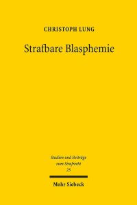Book Cover for Strafbare Blasphemie by Christoph Lung
