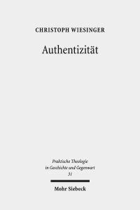 Book Cover for Authentizitat by Christoph Wiesinger