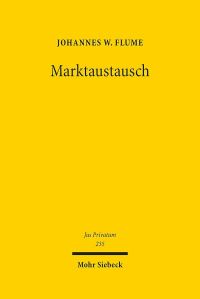 Book Cover for Marktaustausch by Johannes W Flume