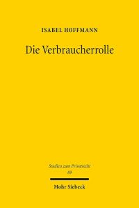 Book Cover for Die Verbraucherrolle by Isabel Hoffmann
