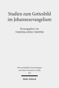 Book Cover for Studien Zum Gottesbild Im Johannesevangelium by Veronika BurzTropper
