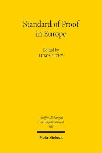 Book Cover for Standard of Proof in Europe by 