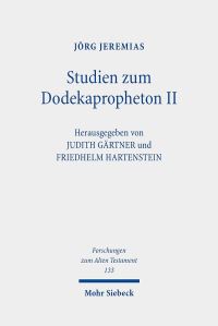 Book Cover for Studien Zum Dodekapropheton II by Jorg Jeremias