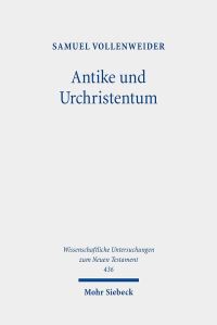 Book Cover for Antike Und Urchristentum by Samuel Vollenweider