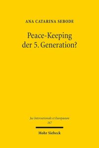 Book Cover for Peace-Keeping Der 5. Generation? by Ana Catarina Sebode