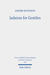 Book Cover for Judaism for Gentiles by Anders Runesson, Rebecca Runesson